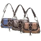 Chinese Laundry Metallic Pebblegrain Clutch