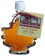 Brown Family Farm Pure New England Maple Syrup, 1.70-Ounce Glass Leaf Bottles (Pack of 6)