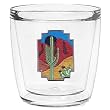 Desert Scene 12 oz Double-Old-Fashioned Insulated Beverage Tumbler, Clear