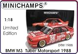 Review Minichamps 180 882056 / Minichamps, BMW M3 DTM #56 Tauber Motorsport,1988