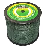 8-fach geflochtene Angelschnur 0,55 - 0,7mm Tragkraft bis 68kg extra stark