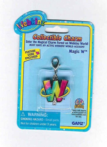 MAGIC W WEBKINZ CHARM by Ganz