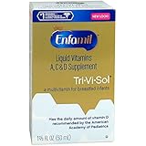 Enfamil Tri-Vi-Sol Vitamins A, D & C Supplement Drops for Infants, 50 mL (Pack of 2)