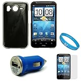 Black Cosmo Back Protector Cover Case for HTC Inspire 4G and HTC Desire HD  ....