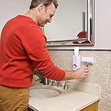 Press 2 Paste - Hands Free Automatic Toothpaste Dispenser and Toothbrush Holder