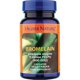 Higher Nature Bromelain 90 capsules