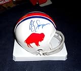 O.J. Simpson Autographed Signed Buffalo Bills Mini Helmet
