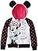 Disney Girls' Love Minnie Hoodie with Mouse Ears