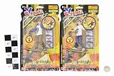 Stuntz X Micro Board Set Freestyle Action Figure Yellow Wheels SkateboardIMAGE