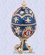 Digital Angels new Rose Faberge Egg sculpture Enameled