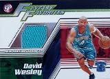 David Wesley 2004-05 Topps Fantasy Favorites Warm-Up Card