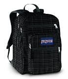 Jansport Big Student Rucksack - Grey Humboldt Kings Plaid, 44 x 33 x 25cm