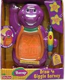 Barney Electronic Draw'n Giggle Barney