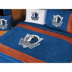 Dallas Mavericks MVP Bedding Set-Twin-includes comforter, sheet set, 1 sham, bedskirt, 1 pillow