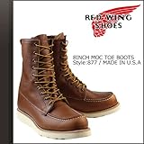 (レッドウィング) RED WING モック トゥ 877 [ オロレガシー ] Moc Toe レザー メンズ アイリッシュセッター ブーツ Boots Made in USA レッドウイング US7.5(約25.5cm) オロレガシー (並行輸入品)