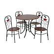 SEI Double Apple Dinette Set
