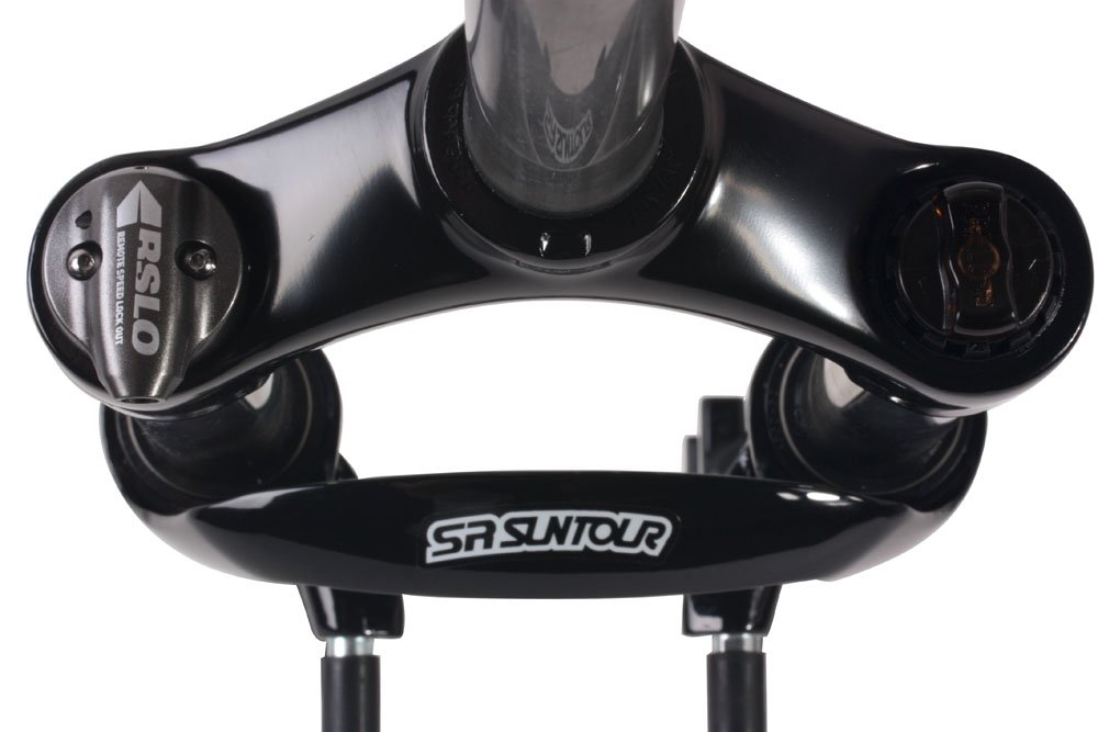Купить 2013 SR Suntour XCR Bike Fork Remote Lockout Disc V Brake MTB 26