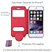 AVAWO for iPhone 6 6S PLUS Case, Creative Smart Window View Touch Front Flip Cover Ultra Thin Folio Case for iPhone 6 6S PLUS 5.5
