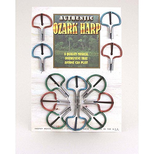 Grover 3485 Ozark Jaw Harp Display Card