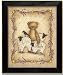 Simplify Teddy Bear Sheep Country Decor Framed Print