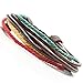 R&B Jewelry Urban Carnival Bob Marley Jamaica Style Leather Bracelet Cuff for Men