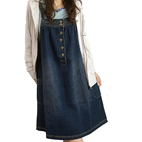 (ケージービー)K.G.B ジャンパースカート レディース デニム