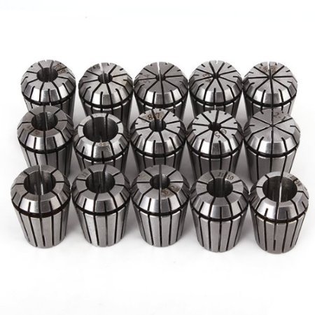 DN ER25 Spring Collects Set CNC Milling Highly Clamping Force Pack of 15