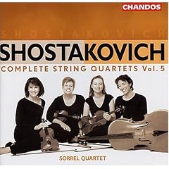 Shostakovich - String Quartets, Vol 5 - Quartets Nos 5 &15
