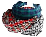 L. Erickson USA Scarf Headband - Tartan