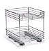 Whitney Design C21517 2-Tier Sliding Cabinet Organizer, Chrome