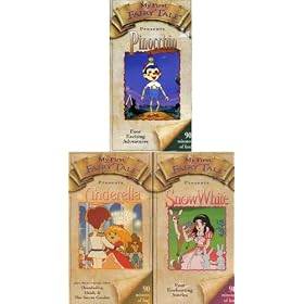 My First Fairy Tale - Cinderella/SnowWhite/Pinocchio (3 pack)