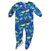 Calvin Klein Sleepwear - Infant Boys Heavy Weight Blanket Sleeper, Royal Blue