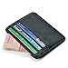 URAQT Genuine Leather Slim Wallet - Minimalist Front Pocket Wallet - Leather Money Clip Wallet Card Holders