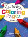 Thru-the-Bible Coloring Pages: Ages 3 - 6 (Heartshaper)