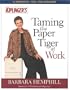 Taming the Paper Tiger at Work