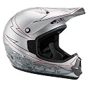 Fox 08 Tracer Pro Print Helmet- Large- Silver