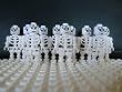 LEGO 10 Skelette mit seltenem Kopf / 10 x LEGO Skelett