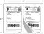 200 Half Sheet Shipping Labels Laser/Inkjet USPS UPS Fedex