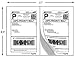 1000 Half Sheet Laser/Ink Jet Shipping Labels (Compare to Avery 5126)