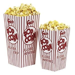 Great Western Popcorn Scoop Boxes #11092