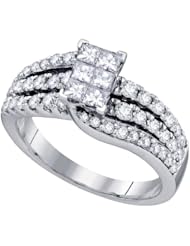 1.26CT-DIA INVISIBLE RING