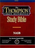 Thompson Chain Reference Bible - NASB; Deluxe Genuine Burgundy Leather
