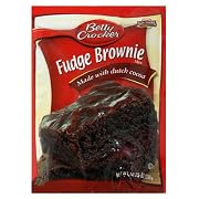 Betty Crocker Fudge Brownie Mix 1025-Ounce Pouches Pack of 18