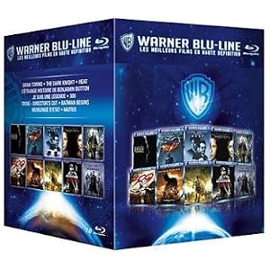 Coffret 10 films Warner Blu-line : Gran Torino, The Dark Knight, Je suis une légende, Benjamin Butt