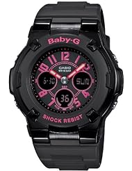 Casio Baby-G STREET NEON Ladies Watch BGA-117-1B1JF (Japan Import)