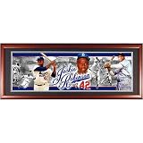 Mounted Memories Brooklyn Dodgers Jackie Robinson Panoramic Photograph