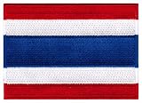 Thailand Flag Embroidered Patch Thai Iron-On National Emblem