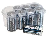 Maximum Plus Alkaline Batteries in Reclosable Storage Pack, C Size, 8/Pack RAY8148RVP