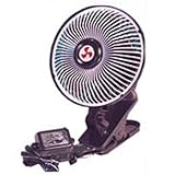 12 Volt Oscillating Clip on Fan for your Car