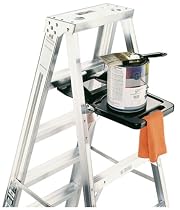 Werner PK76-3 Black Molded Universal Auto Closing Pail Shelf